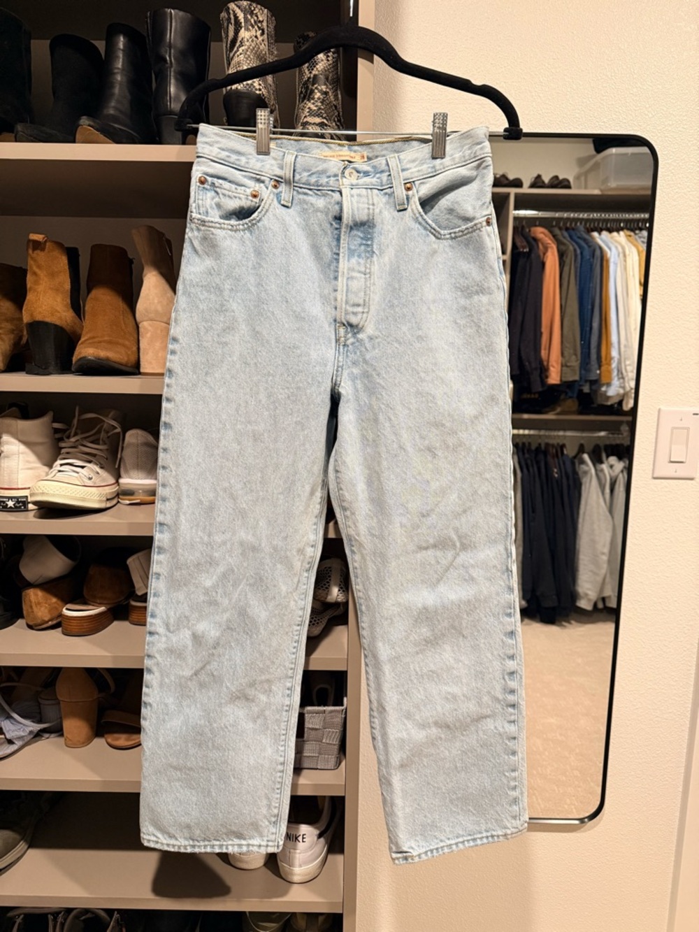 Levi's Ribcage High Rise Ankle